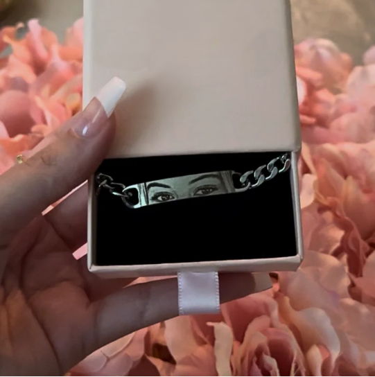 Engraved Eye Bracelet